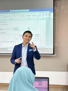 Hanif Amin presenting CPD training for Audits & Assurance